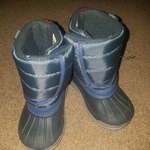 Toddler Oshkosh Navy Size 7 Snow Boots